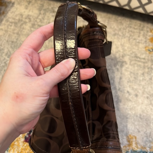 Medium brown coach authentic coach bag - Picture 5 of 12
